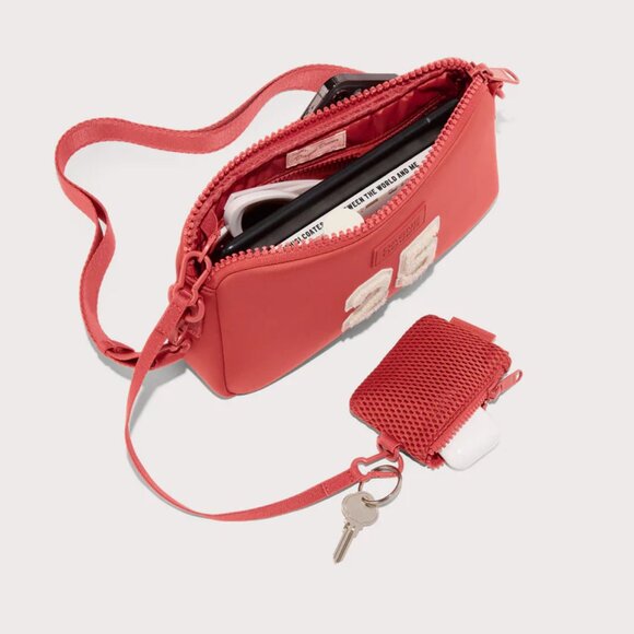 Dagne Dover Nora Shoulder Bag in Rhubarb - Picture 2 of 10